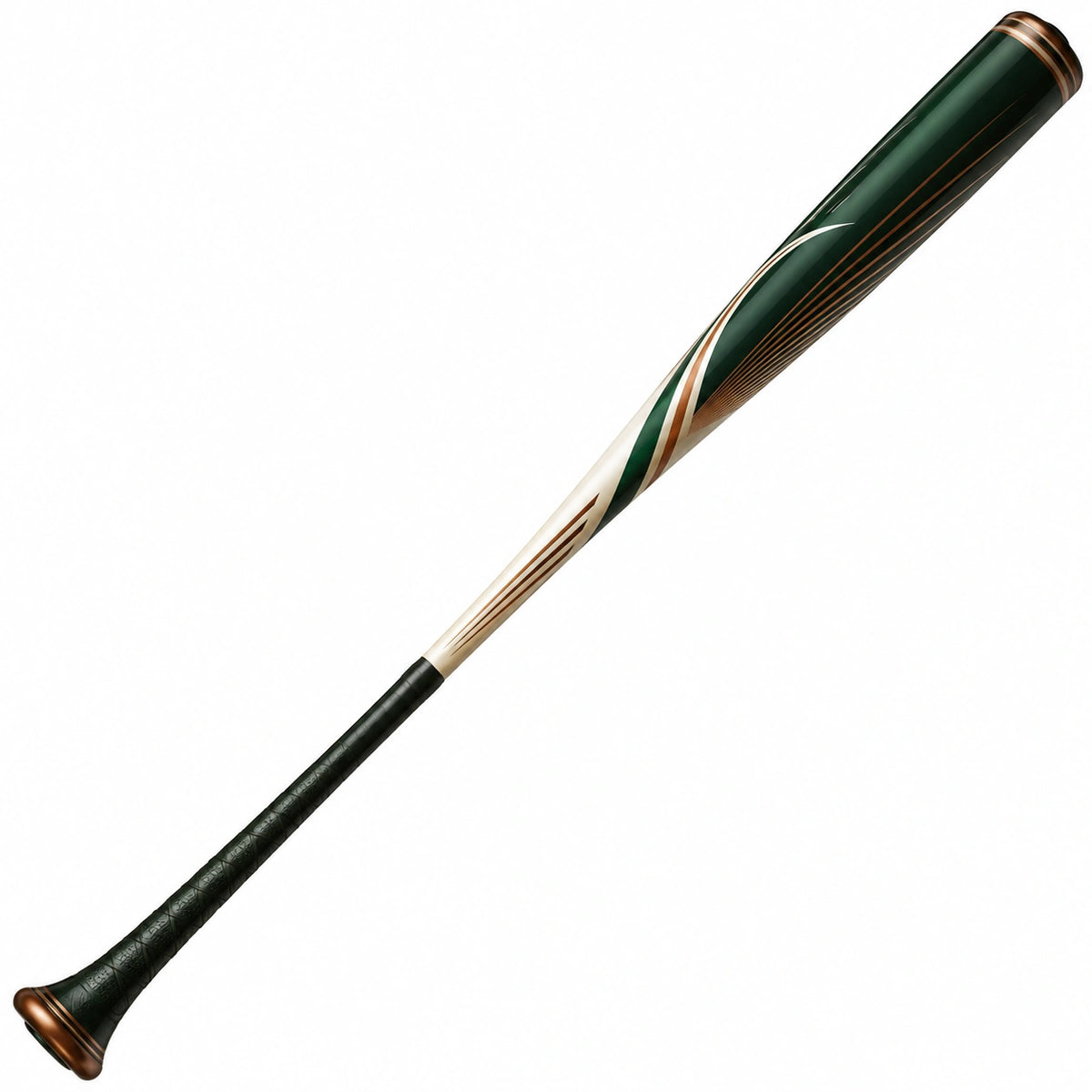 Bate de Béisbol Verde y Blanco para Adultos