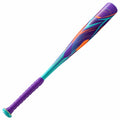 Bate de béisbol vibrante para adultos - Púrpura, Naranja y Azul