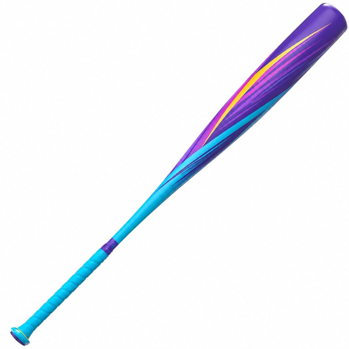 Bate de Béisbol Ligero Azul y Púrpura