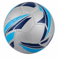 Balón de Fútbol Talla 5 Plateado/Azul para Entrenamiento