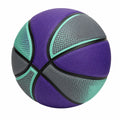 Balón de Baloncesto Texturizado Púrpura/Gris/Verde