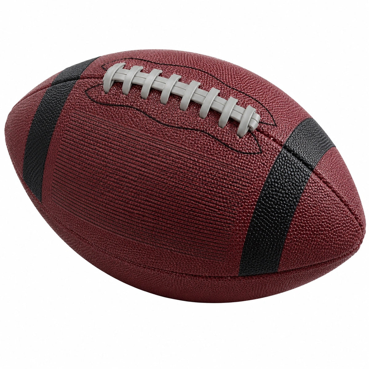 Balón de Fútbol Americano Marrón y Negro de 28cm