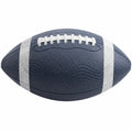 Balón de Fútbol Americano Talla Grande Azul Marino con Rayas Blancas