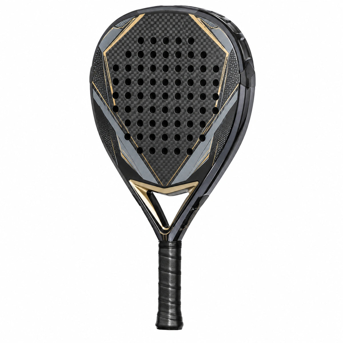 Pala de Pádel Diamante Negro/Oro