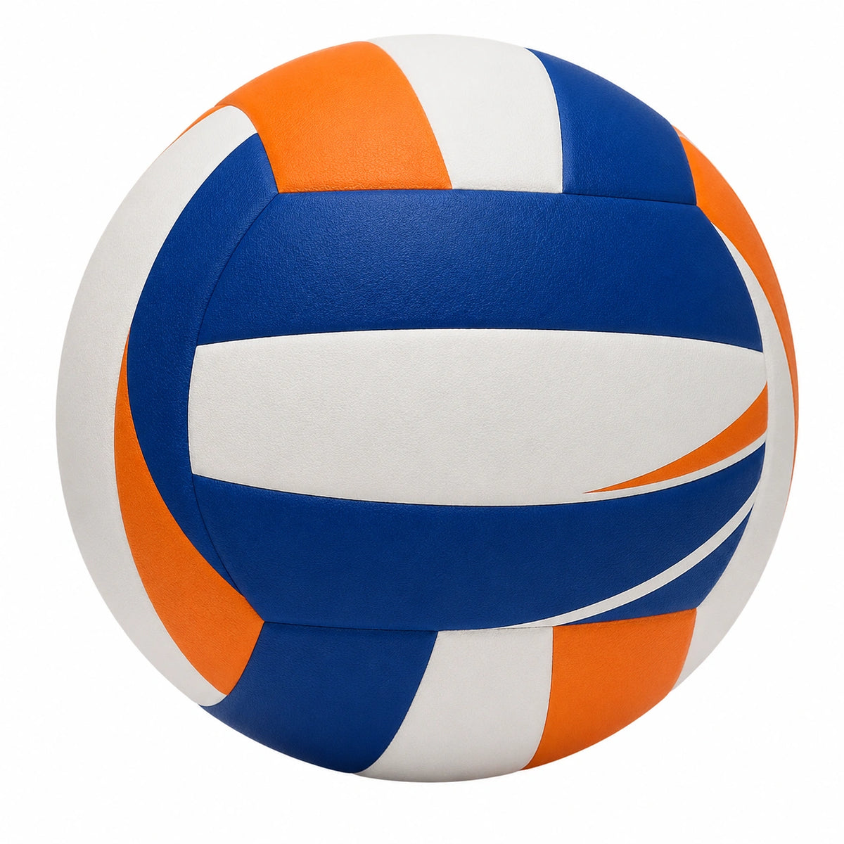 Balón de Voleibol para Entrenamiento Azul, Naranja y Blanco