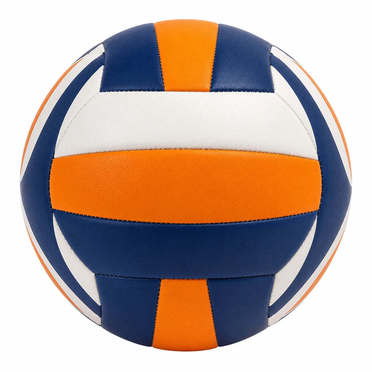 Balón de voleibol azul, naranja y blanco para entrenamiento y juego