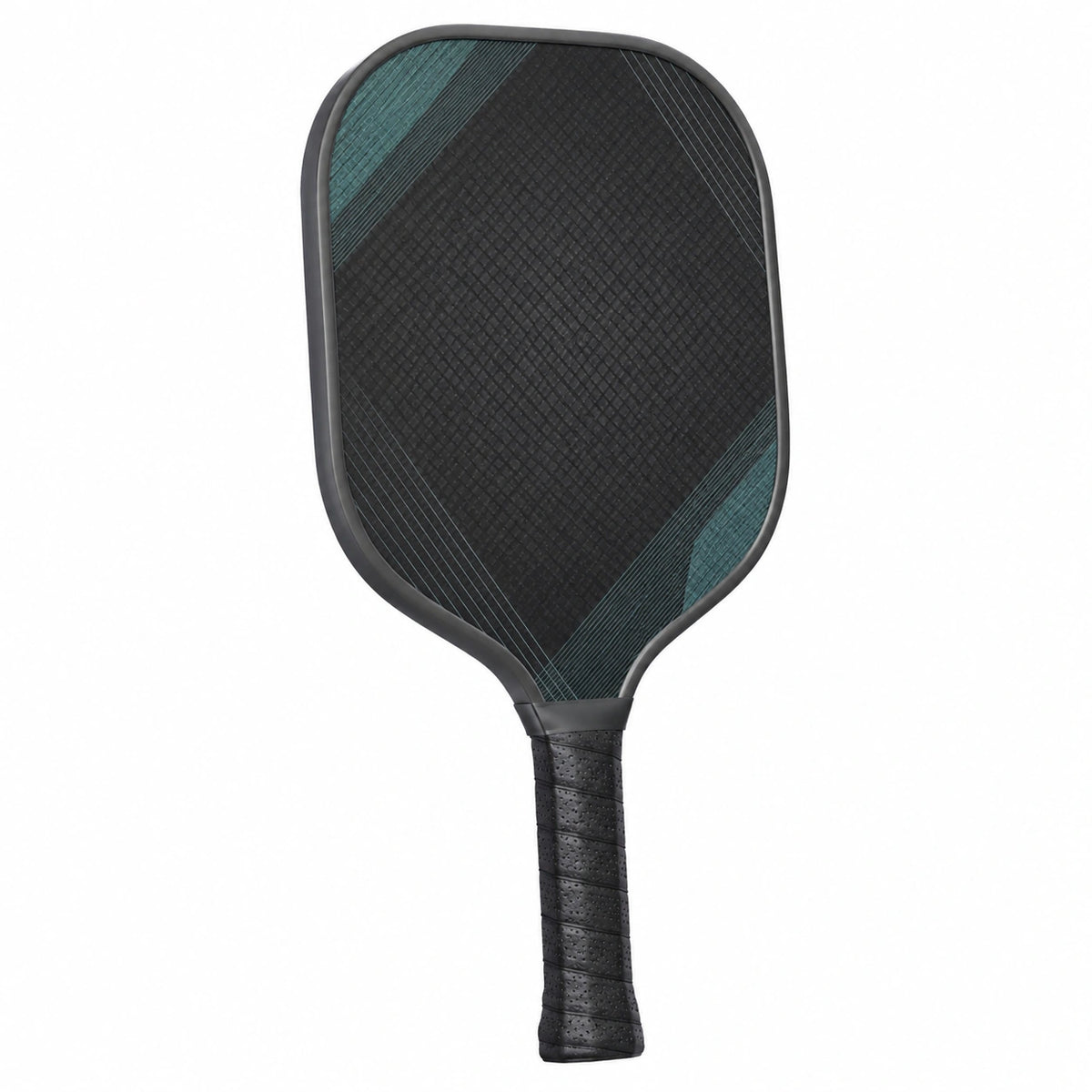 Pala de Pickleball Negro y Verde con Control Preciso