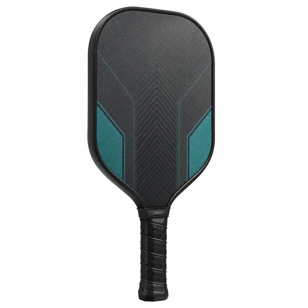 Pala de pickleball ligera negro y azul