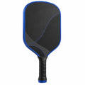 Pala de Pickleball Negra y Azul con Diseño Ergonómico