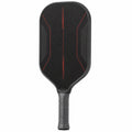 Pala de Pickleball Negra con Detalles Rojos, 40 cm
