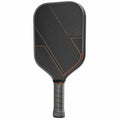 Pala de Pickleball de Fibra de Carbono Negro y Naranja
