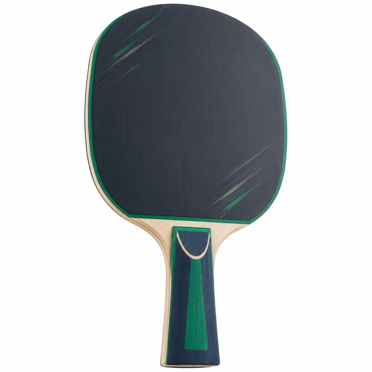 Pala de Ping Pong Profesional Negro y Verde
