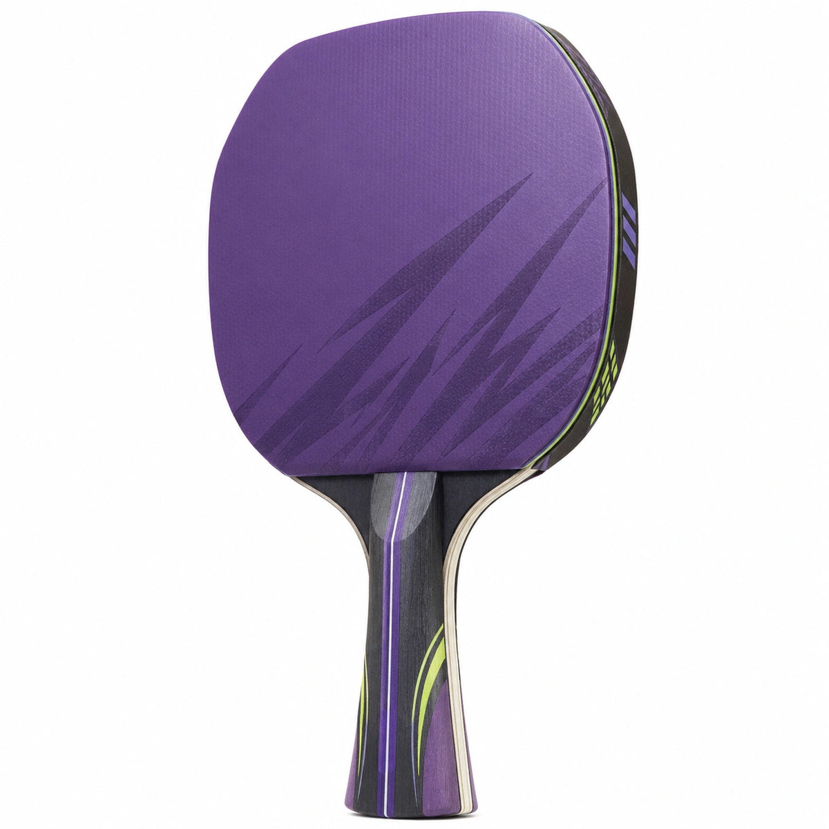 Raqueta de ping-pong de entrenamiento color púrpura para adultos