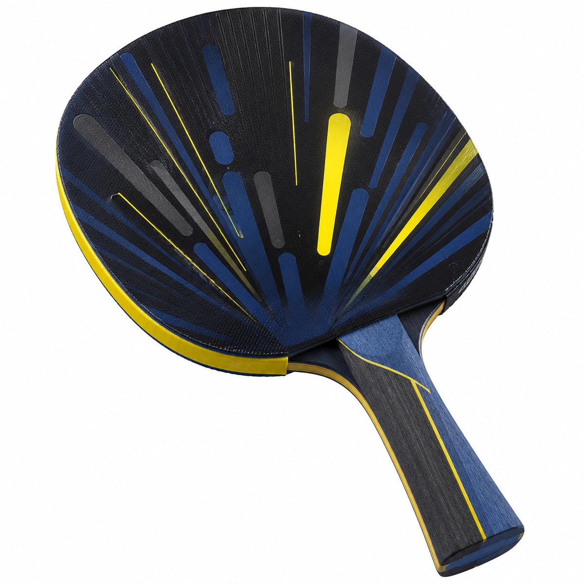 Pala de Tenis de Mesa Profesional Azul y Amarillo