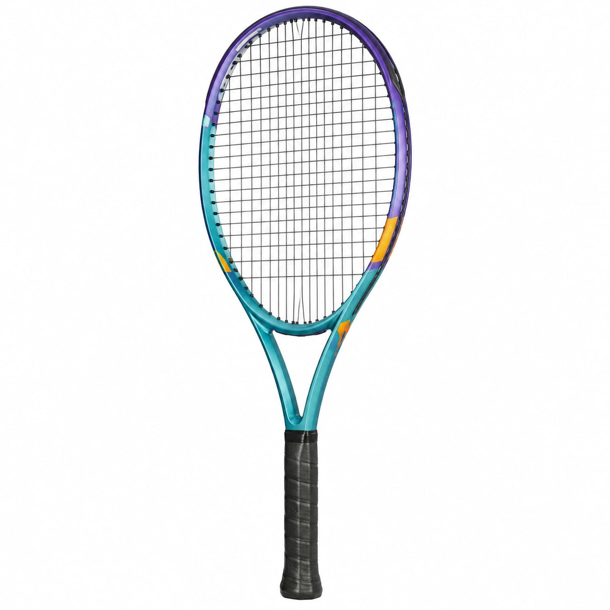 Raqueta de Tenis Ligera para Adultos Azul, Morado y Amarillo