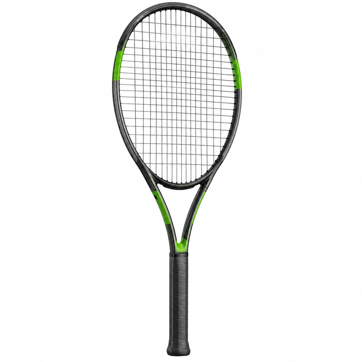 Raqueta de Tenis 68cm Negro y Verde para Adultos