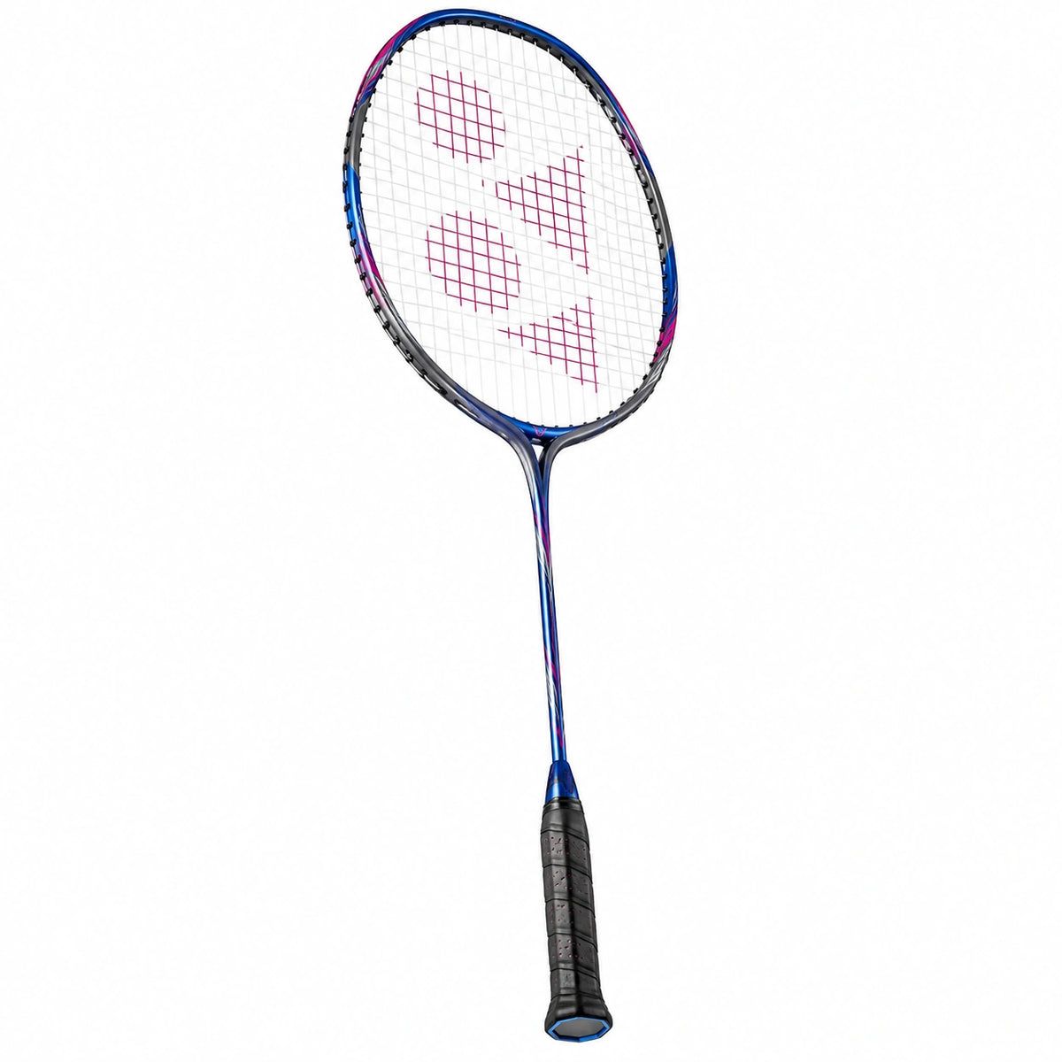 Raqueta de bádminton profesional azul ligera