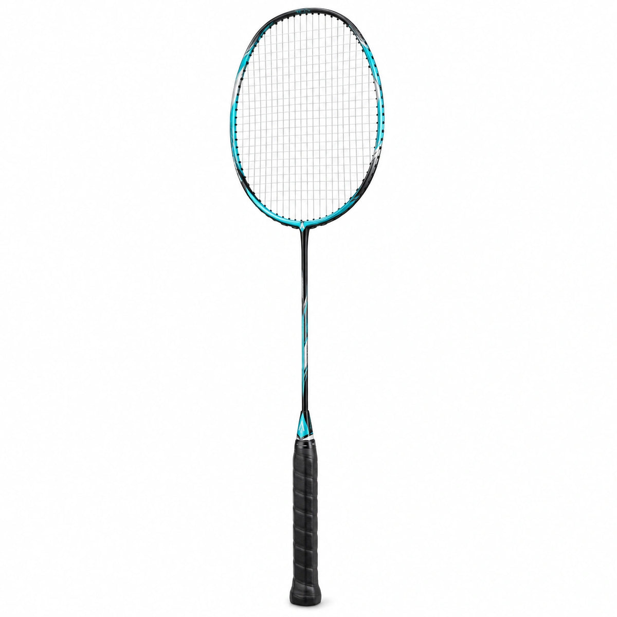 Raqueta de bádminton ligera para adultos negro/turquesa