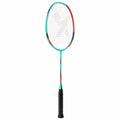 Raqueta de bádminton ligera verde y roja para principiantes